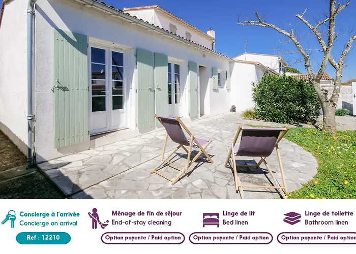 Jolie Maison Pour 4, Avec Jardin, A Nyaraló Ars-en-Ré